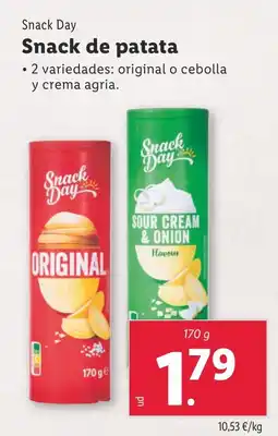 Lidl SNACK DAY Snack de patata oferta