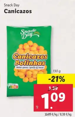 Lidl SNACK DAY Canicazos oferta