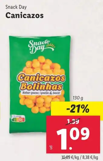 Lidl SNACK DAY Canicazos oferta