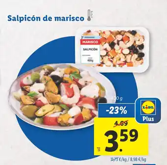 Lidl Salpicón de marisco oferta