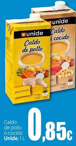 UDACO Unide - caldo de pollo o cocido oferta