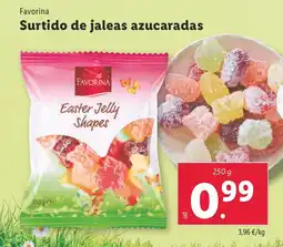 Lidl FAVORINA Surtido de jaleas azucaradas oferta