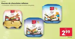 Lidl FAVORINA Huevos de chocolates rellenos oferta