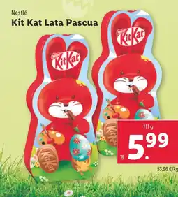 Lidl NESTLE Kit Kat Lata Pascua oferta