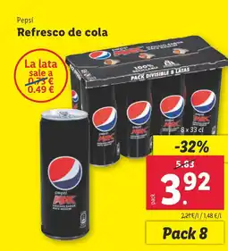 Lidl PEPSI Refresco de cola oferta