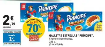 E.Leclerc "PRÍNCIPE” Galletas estrellas oferta