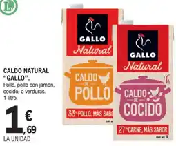 E.Leclerc "GALLO" Caldo natural oferta