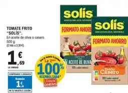 E.Leclerc "SOLÍS” Tomate frito oferta