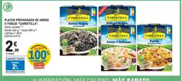 E.Leclerc "CARRETILLA" Platos preparados de arroz o fideuá oferta