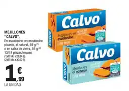 E.Leclerc "CALVO" Mejillones oferta