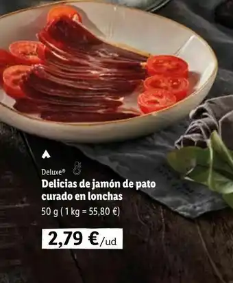 Lidl Jamón de pato deluxe oferta