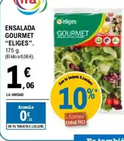 E.Leclerc "ELIGES" Ensalada gourmet oferta