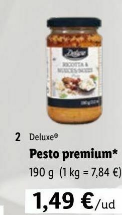 Lidl Pesto premium* oferta