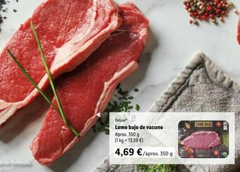 Lidl Lomo bajo de vacuno oferta