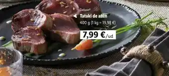 Lidl Tataki de atún oferta