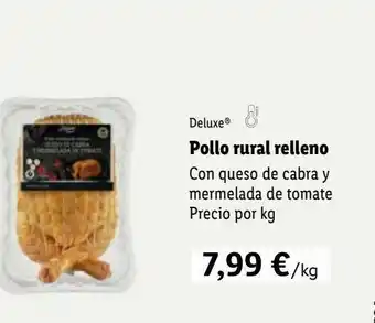 Lidl Pollo rural relleno oferta