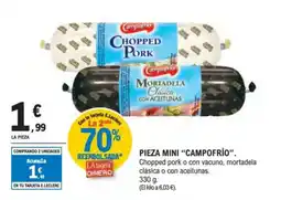 E.Leclerc "CAMPOFRÍO" Pieza mini oferta