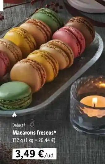 Lidl Macarons frescos 132 g oferta