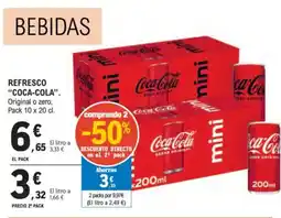 E.Leclerc "COCA-COLA" Refresco oferta