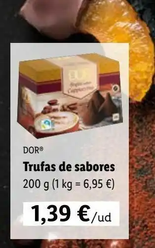 Lidl Trufas de sabores 200 g oferta
