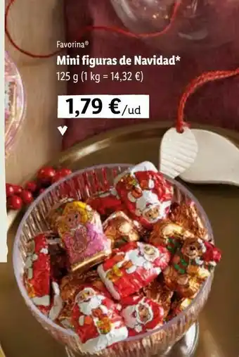 Lidl Mini figuras de navidad* 125 g oferta