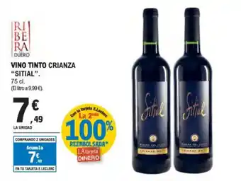 E.Leclerc "SITIAL" Vino tinto crianza oferta