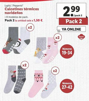 Lidl Calcetines oferta