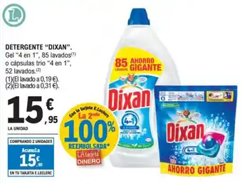 E.Leclerc "DIXAN" Detergente oferta