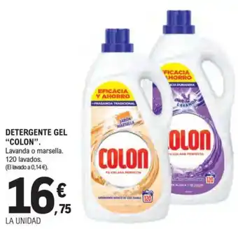 E.Leclerc "COLON" Detergente gel oferta