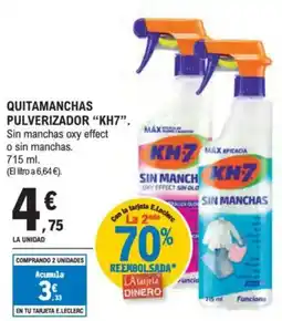 E.Leclerc KH7 Quitamanchas pulverizador oferta