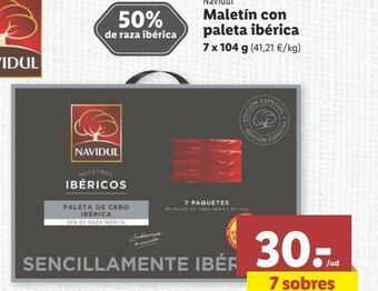 Lidl Paleta ibérica oferta