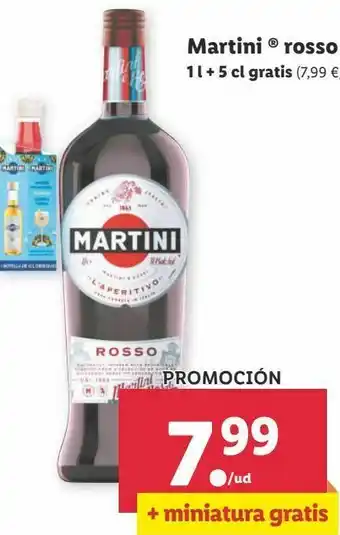 Lidl Bebidas alcohólicas martini oferta