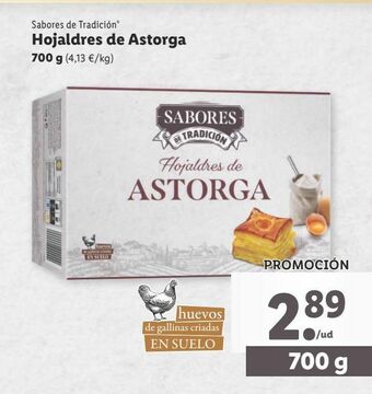 Lidl Hojaldre oferta