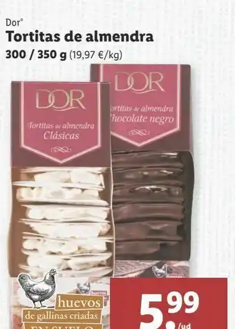 Lidl Tortitas dor oferta