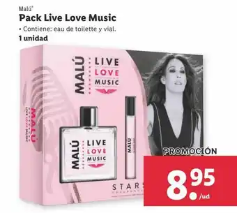 Lidl Perfume mujer malú oferta
