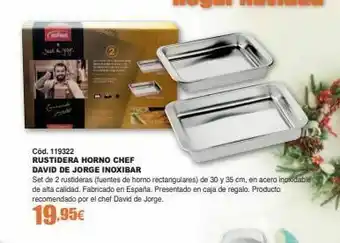 Ferrcash Fuente de horno oferta