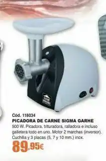 Picadora de carne sigma