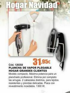 Ferrcash Plancha de vapor oferta