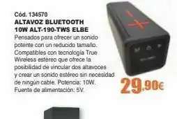 Ferrcash Altavoces bluetooth elbe oferta