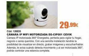Ferrcash Cámara ip wifi oferta