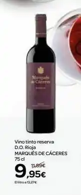 Dialprix Vino tinto marqués de cáceres oferta
