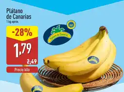 ALDI Plátano de Canarias oferta