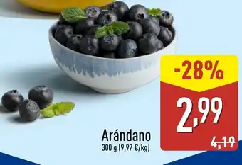 ALDI Arándano oferta