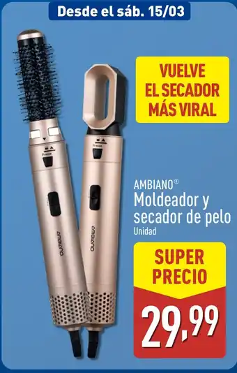 ALDI AMBIANO® Moldeador y secador de pelo oferta