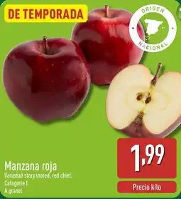 ALDI Manzana roja oferta