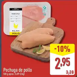 ALDI Pechuga de pollo oferta