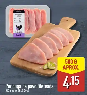 ALDI Pechuga de pavo fileteada oferta