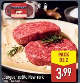 ALDI Burguer estilo New York oferta