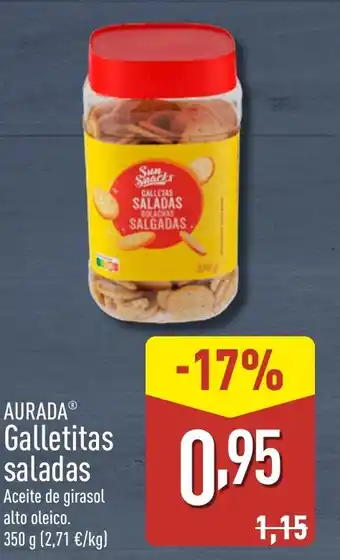 ALDI AURADA® Galletitas saladas oferta