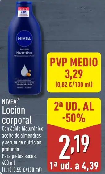 ALDI NIVEAⓇ Loción corporal oferta